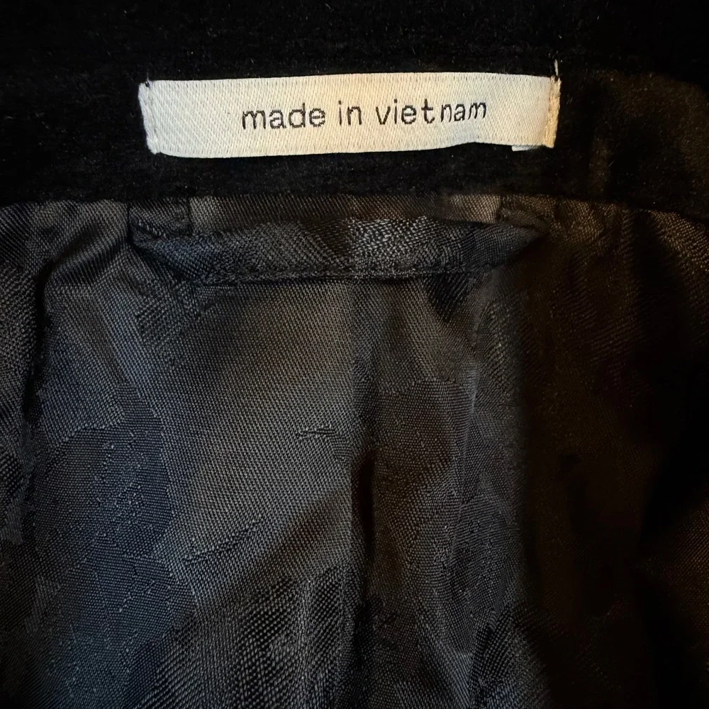 Bar III Mens Slim Fit Black Velvet Blazer Sport Coat Jacket 38R New With Tags